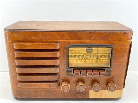 old radio box metal|vintage table top radios.